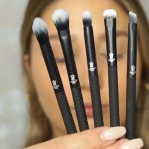 COPY - Moda 5-piece eyeshadow blending brushes